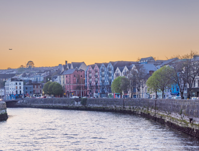 : Parking in Cork city centre near Park-It Grand Parade and the River Lee Image title: Parking in Cork City Centre